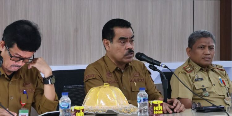 Pj.Bupati Pinrang Pimpin Rapat Koordinasi Terbatas Tahun 2025