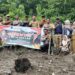 Polsek Lembang,Dukung Program di Bidang Ketahanan Pangan,Tanam Jagung di Desa Sabbang Paru