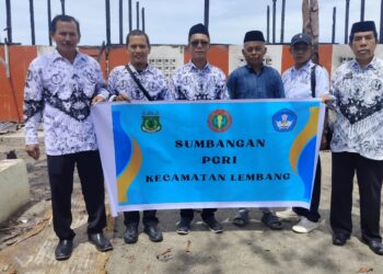 Sentuhan Empati PGRI Lembang: Ringankan Beban Pesantren DDI Patobong yang Terbakar