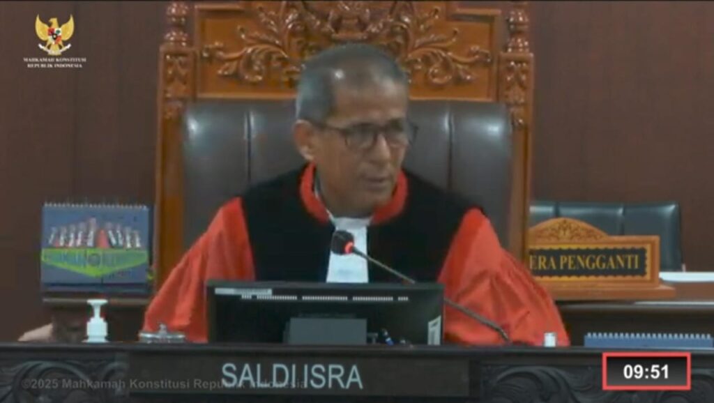 MK RI Gelar Sidang PHPU Pilkada Pinrang,Kuasa Hukum KPU Bantah Dalil Pemohon