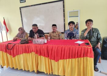Rapat Program Kerja Komite Sekolah SDN 133/266 Duampanua di Hadiri 182 Orang Tua Murid