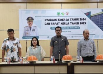 Pj.Bupati Pinrang Menghadiri Rapat Evaluasi dan Rapat Kerja RSUD Lasinrang.