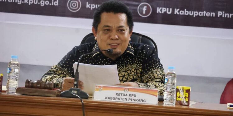 KPU Pinrang Gelar Rapat Pleno Terbuka di Aula Kantor Bupati Pinrang