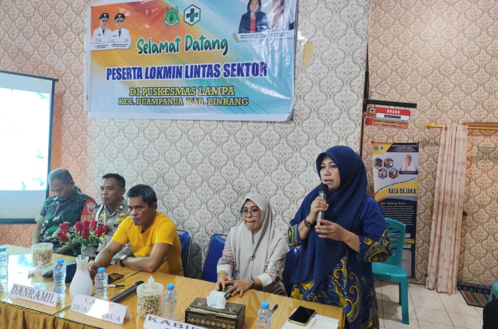 PKM Lampa Gelar Lokmin Lintas Sektor dan Forum Konsultasi Publik (FKP) Tahun 2025