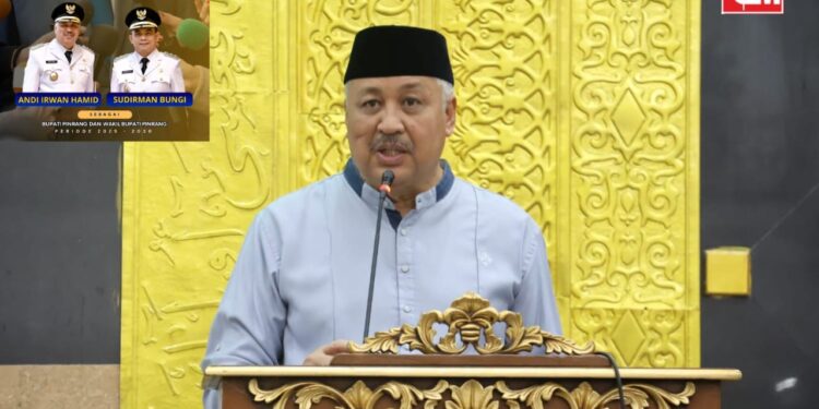 Kembalinya Bupati H.A.Irwan Hamid di Tengah Masyarakat Jamaah Tarawih
