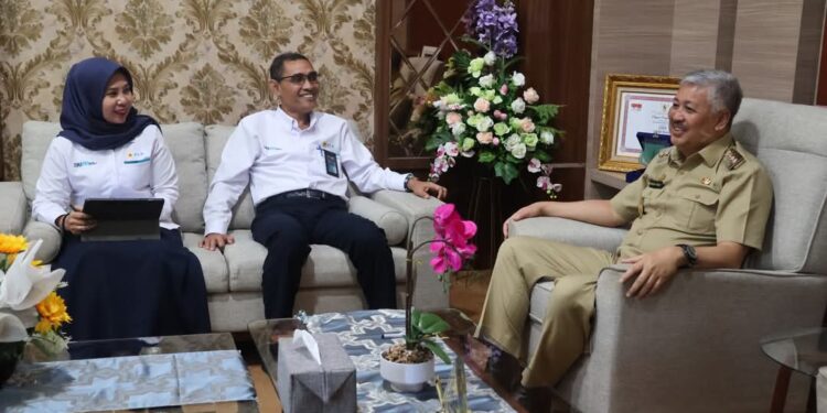 Bupati Pinrang A.Irwan Hamid Menerima Audiensi (UP3) PT.PLN Pinrang