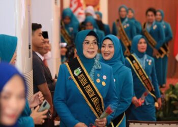 Hj.A.Sri Widiyati Irwan Resmi Dilantik Ketua TP PKK Kabupaten Pinrang