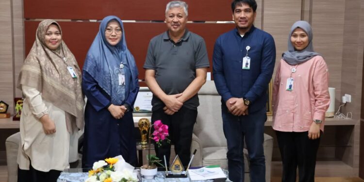 Bupati Pinrang Terima Kunjungan BPJS Kesehatan dan SPPI Dalam Gelar Audiens