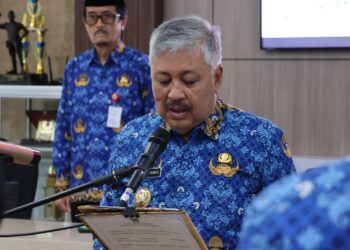 Bupati Pinrang Secara Resmi Mengukuhkan Pejabat Bapperda Pinrang