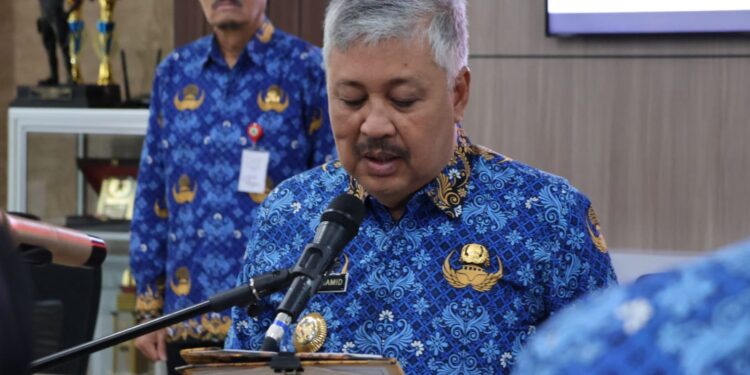 Bupati Pinrang Secara Resmi Mengukuhkan Pejabat Bapperda Pinrang