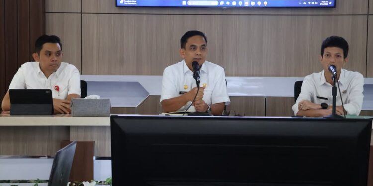 Wabup Sudirman Bungi, S.IP., M.Si., Pimpin Rapat Koordinasi Dihadiri Sejumlah OPD