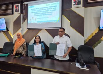 Sosialisasi dan Penandatanganan Kerjasama Tingkatkan Penjaminan Kecelakaan Kerja di Pinrang