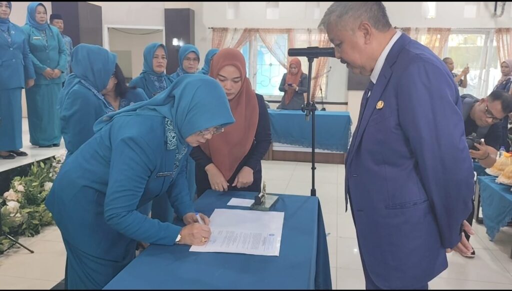 Pelantikan Ketua dan Pengurus TP-PKK Kabupaten Pinrang Masa Bakti 2025-2030
