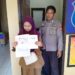 STNK Hilang, Nurul Sabrina S.Kep Apresiasi Respons Cepat dan Ramah Polsek Cendana
