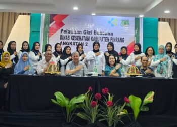 Pelatihan Penanggulangan Gizi Bencana di Kota Makassar di Hadiri Bupati Pinrang”Ini Sambutan Bupati Pinrang A. Irwan Hamid