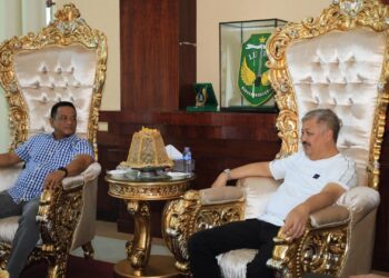 Bupati Pinrang Kunjungan Silaturahmi di Rumah Jabatan Bupati Luwu Kota Belopa