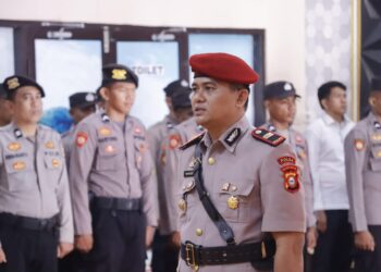 IPTU Mangopo Mansyur, S.H., M.H. Resmi dilantik sebagai Kasat Narkoba Polres Pinrang.
