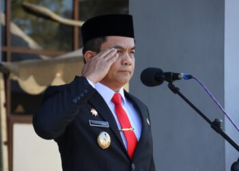 Wabup Pinrang Bertindak Selaku Inspektur Upacara Peringatan Hardiknas TH 2025