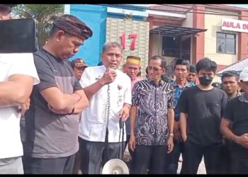 Inspektorat Pinrang Tanggapi Tuntutan Mahasiswa Terkait Dugaan Penyalahgunaan Dana BOS 2022
