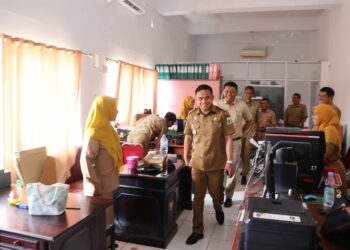 ‎Wabup Pinrang Sudirman Bungi. S.IP.M.Si Sidak 2 OPD