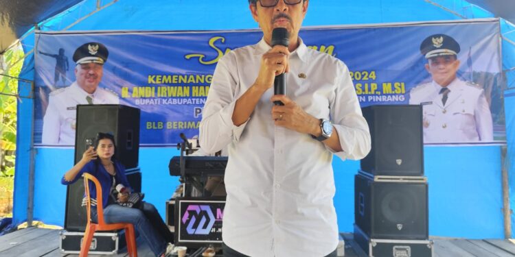 Sekda Pinrang Hadiri Syukuran Pasca Pemilu 2024 di Duampanua: “Saatnya Bersatu dan Maju”
