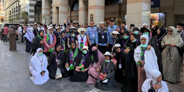 368 Orang Jamaah Haji Asal Pinrang Tiba di Kota Makkah Arab Saudi