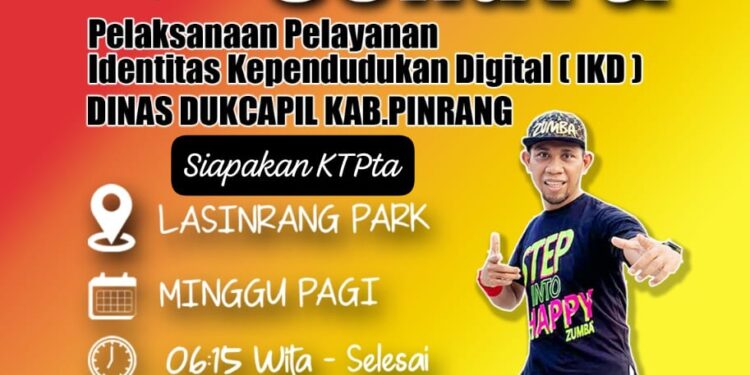 ‎Sehat Bersama dan Go Digital! Ikuti Senam Sehat dan Pelayanan IKD di Lasinrang Park