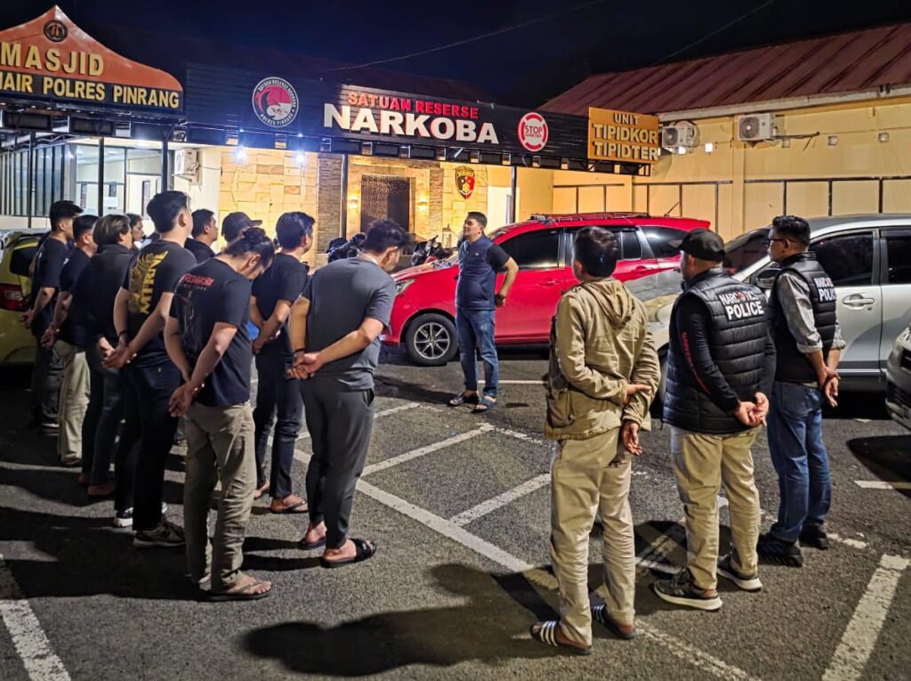 Polres Pinrang Gencarkan Patroli Anti-Narkoba, Sasar Titik Rawan Demi Kamtibmas Kondusif 