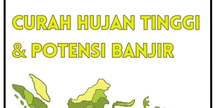 Waspada!!! BMKG Keluarkan Peringatan Dini: Curah Hujan Tinggi & Potensi Banjir 