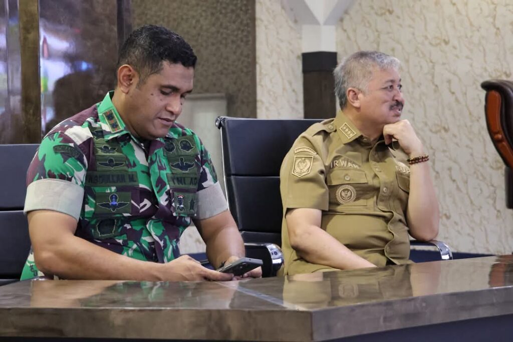 Bupati Pinrang Mengikuti Arahan Menteri Pertanian RI Secara Virtual Video Conference