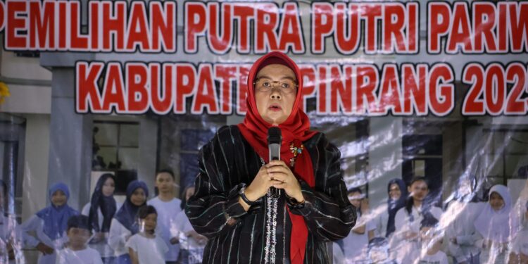 Ketua TP-PKK Pinrang Resmi Membuka  Acara Pemilihan Putra-Putri Pariwisata Tahun 2025
