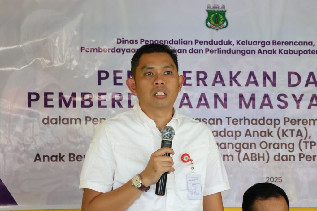 Kadis Kominfosandi A. Haswidy Rustam Hadiri Sosialisasi Penggerakan dan Pemberdayaan Masyarakat di Suppa