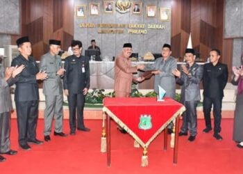 DPRD dan Bupati Pinrang Tandatangani Nota Kesepakatan Ranwal RPJMD Tahun 2025-2029