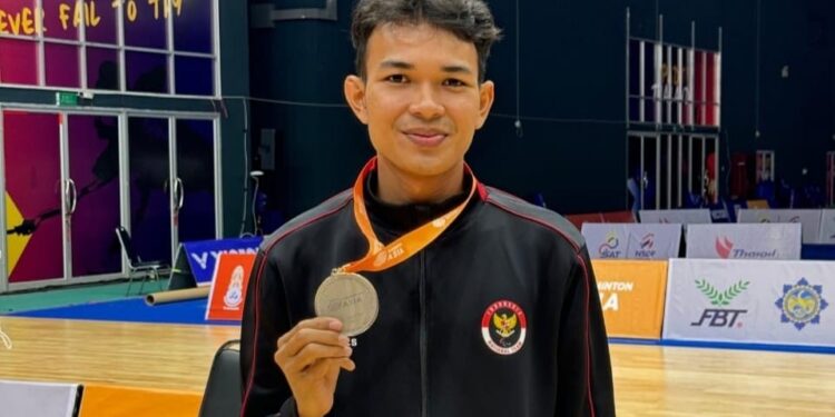 Muhammad Al Imran Atlet Para Badminton Asal Pinrang, Raih Perak di Kejuaraan Asia