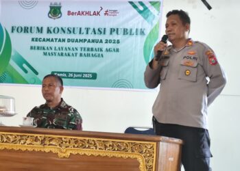 ‎Kapolsek Duampanua Acungi Jempol! Pelayanan Publik Kecamatan Dinilai Semakin Prima dan Transparan
