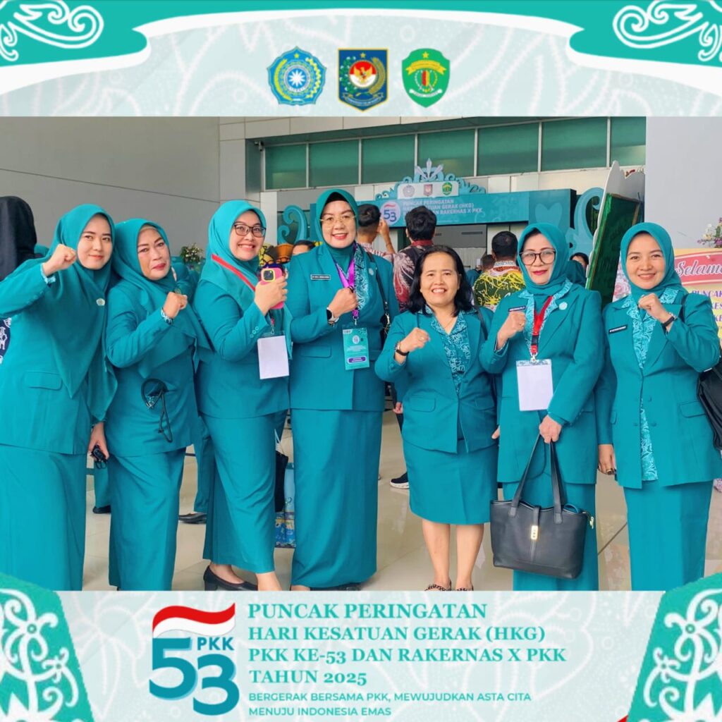 Ketua TP PKK Pinrang Hadiri Puncak HKG dan Rakernas X di Balikpapan