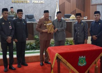 ‎Kolaborasi Wujudkan Visi Pinrang: Bupati Irwan Hamid Beri Apresiasi Penyusunan RPJMD