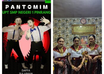 ‎UPT SMPN 1 Pinrang Banjir Prestasi di FLS3N Kabupaten Pinrang: Sabet Juara Pantomim, Bercerita, dan Tari!