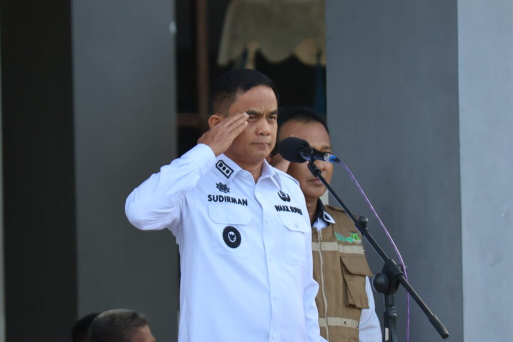 Wabup Pinrang Sudirman Bungi Pimpin Upacara Harkopnas ke 78
