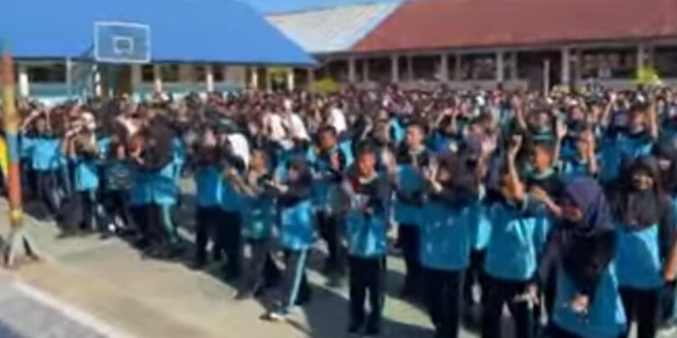 HAN ke-41: SMPN 1 Duampanua Wujudkan Anak Indonesia Hebat