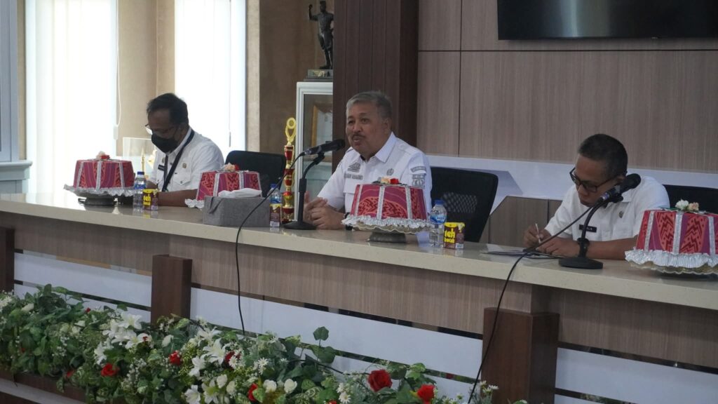 Bupati Pinrang Pimpin Rapat, Fokus Turunkan Stunting dan Jaga Kebersihan Lingkungan