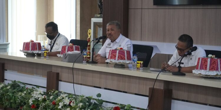 Bupati Pinrang Pimpin Rapat, Fokus Turunkan Stunting dan Jaga Kebersihan Lingkungan