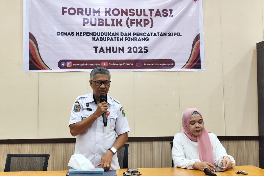 Disdukcapil Pinrang Resmi Gelar Forum Komunikasi Publik 2025, Perkuat Sinergi Layanan Kependudukan