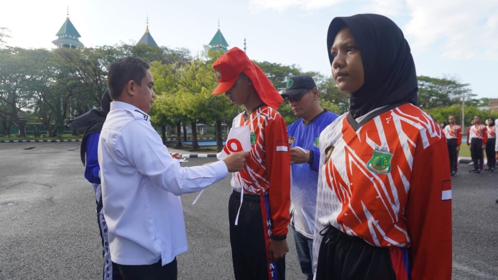 Wakil Bupati Pinrang Buka Pelatihan Paskibraka 