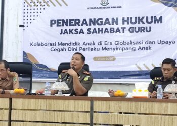 Kejari Pinrang Ajak Guru Kolaborasi Tangkal Kenakalan Remaja