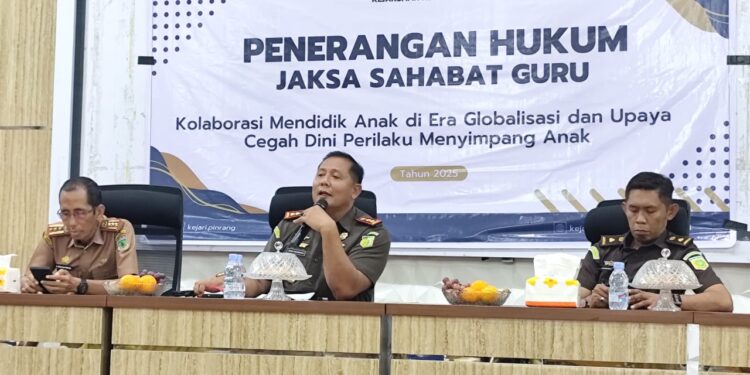 Kejari Pinrang Ajak Guru Kolaborasi Tangkal Kenakalan Remaja