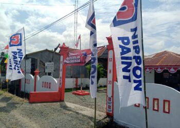 ‎Jelang HUT RI ke-80: Bittoeng Bersolek Merah Putih, Semangat Nasionalisme Membara ‎