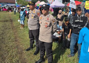 Kapolsek Duampanua Ajak Jaga Keamanan dan Persaudaraan di Peringatan HUT RI ke-80