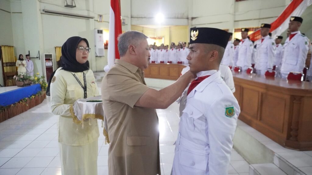 Pinrang Kukuhkan 70 Paskibraka Terbaik: Siap Kibarkan Merah Putih!