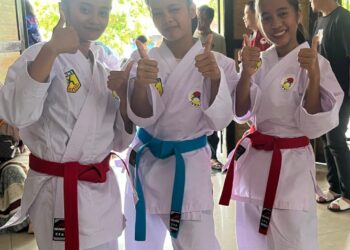 GANDA EMAS & PERAK! Tiga Jawara Karate SMPN 1 Patampanua Sabet Prestasi Gemilang di Kejuaraan Ranting INKAI Pinrang